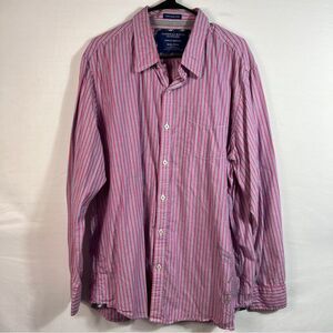 Mens American Eagle Outfitters Salmon Long Sleeve Button Down Shirt 0635